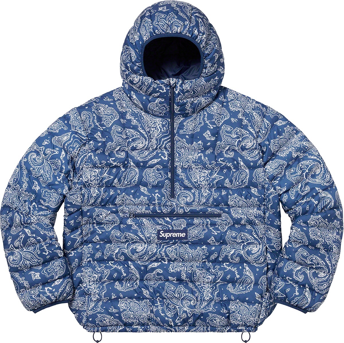 Micro Down Half Zip Hooded Pullover view 12